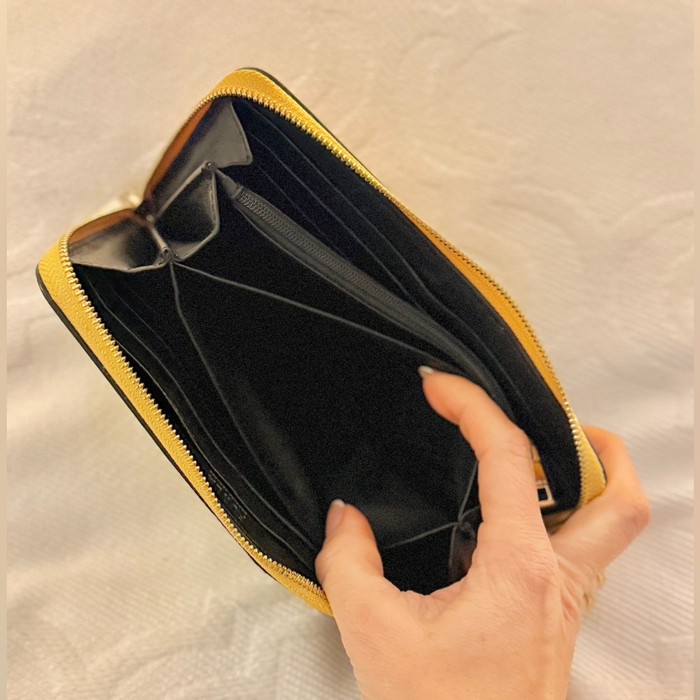 Furla Leather Colorblock Zip Wallet - Picture 7 of 8